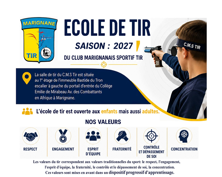 Affiche Ecole de Tir 2027 Affiche Ecole de Tir 2027