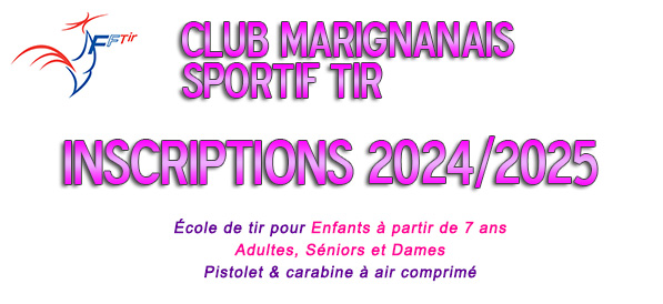 Inscriptions CMSTIR 2024/2025